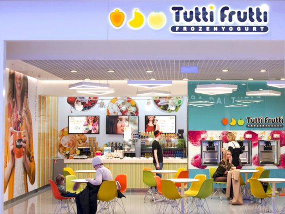 Международная сеть кафе Tutti Frutti Frozen Yogurt откроет 5 кафе в Санкт-Петербурге