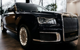 AURUS АВТОДОМ Санкт-Петербург представил эксклюзивный AURUS Senat в Центре Бизнес Авиации «Пулково-3»