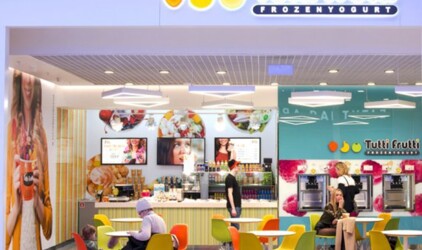 Международная сеть кафе Tutti Frutti Frozen Yogurt откроет 5 кафе в Санкт-Петербурге