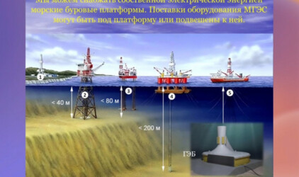 Новый возобновляемый источник энергии океана создают в Петербурге