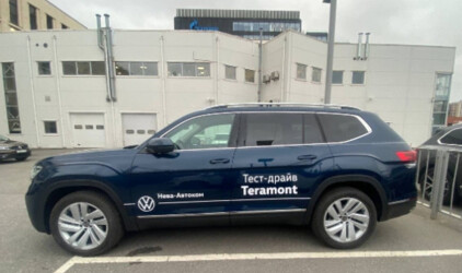 Новый Volkswagen Teramont в официальном дилерском центре Нева-Автоком