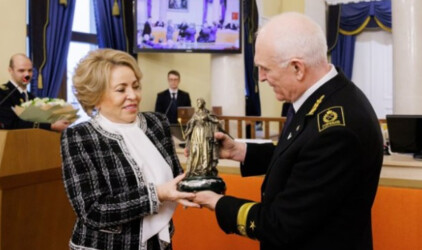 Валентина Матвиенко поддержала трёхлетний план развития Санкт-Петербургского горного университета