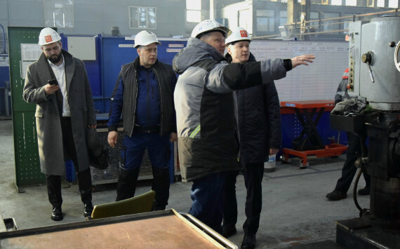 Альберт Каримов посетил предприятие ОСК Невский ССЗ