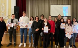 Студентам петербургского колледжа телекоммуникаций вручили сертификаты участников всероссийских проектов