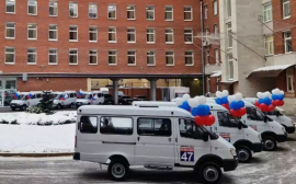 27 ноября многодетным семьям вручены 9 микроавтобусов ГАЗель Бизнес 4x4