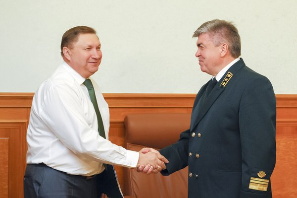 Яхнюк Сергей и Министр лесного хозяйства Республики Татарстан Наиль Магдеев